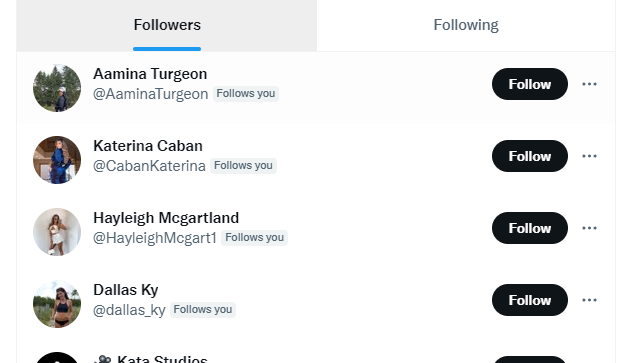 I have an army of fake model profiles following me since last week (never happened before) ....thought <a href="/elonmusk/">Elon Musk</a> was going to fix Twitter and the bot problem?