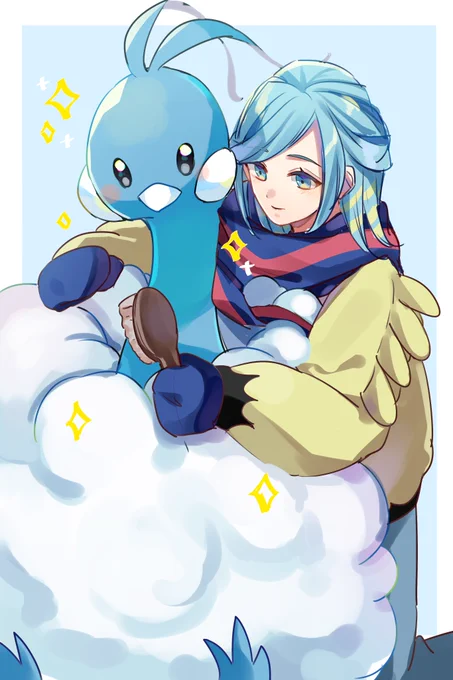 グルーシャがチルタリスのお世話するところ#ポケモンSV 