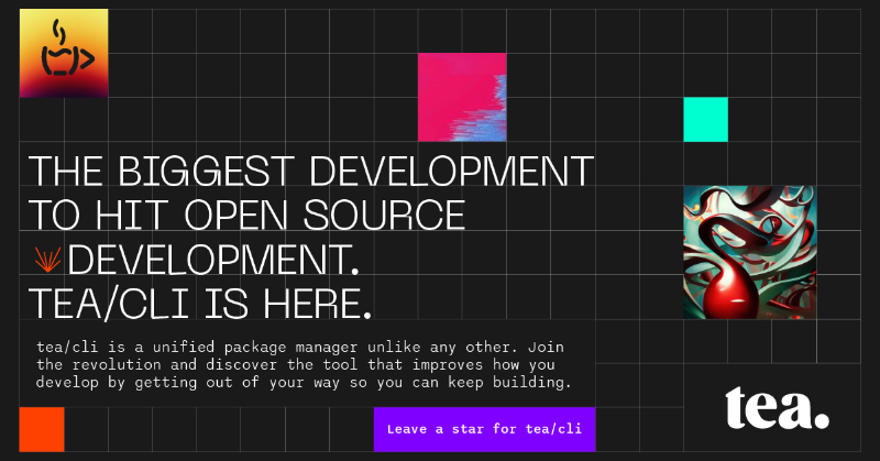teaprotocol's tweet photo. Let the open-source revolution begin.