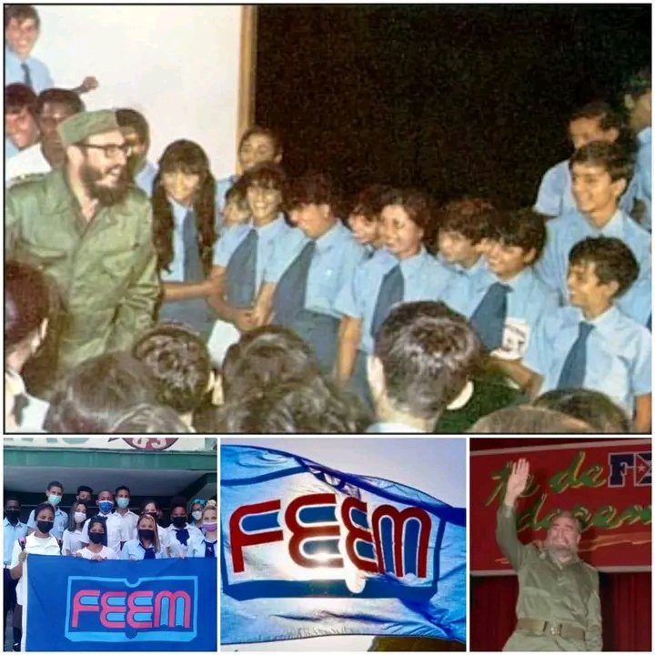 Muchas felicidades para los jóvenes de la FEEM en su aniversario.
<a href="/Amaury95516296/">Amaury</a> 
#CubaViveEnSuHisoria 
#CamagueyConFidel