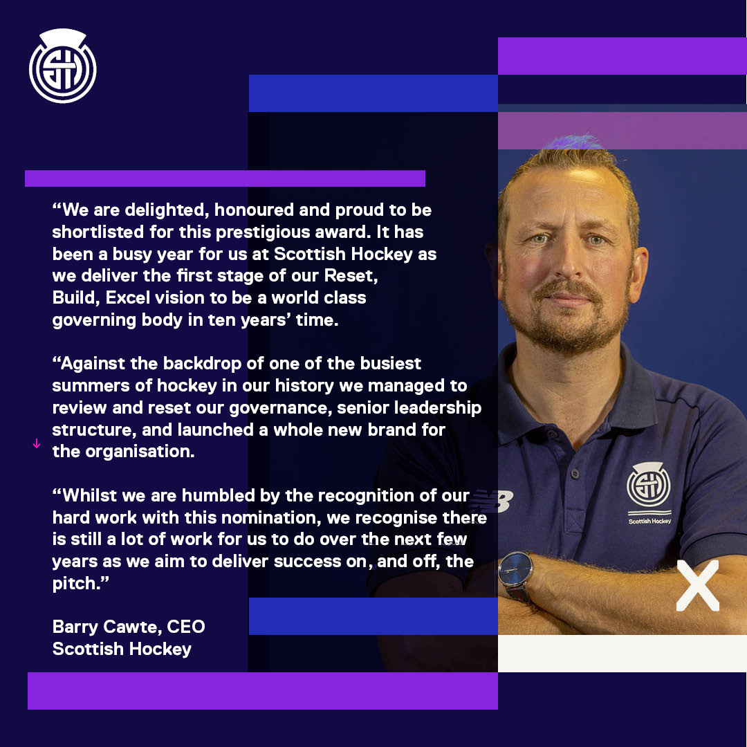 ScottishHockey's tweet photo. π We're delighted & honoured to be shortlisted for the Sport Governing Body Award & can't wait to celebrate Scottish sport at the #ScottishSportsAwards22 tomorrow.π
We're still at the start of our #ResetBuildExcel journey with a lot of hard work to come in the years ahead. π https://t.co/wiutQKCK83
