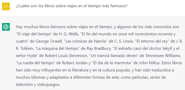 ¿"El Retorno del rey" es un libro sobre viajes en el tiempo? Aún le queda mucho que leer a ChatGPT (y sobre "El Retroceso" mejor ni le pregunto...)