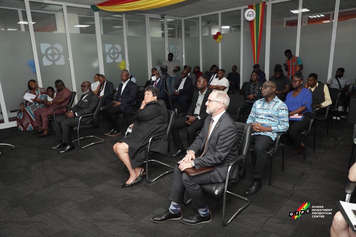gipaghana's tweet photo. Currently ongoing at the Accra Digital Centre, the opening ceremony of the TechGulf Technical Support Call Centre.1/2
@motigovgh @moigovgh
#digital #africa #techgulf #ghanadigital https://t.co/Eb3sQkr37C