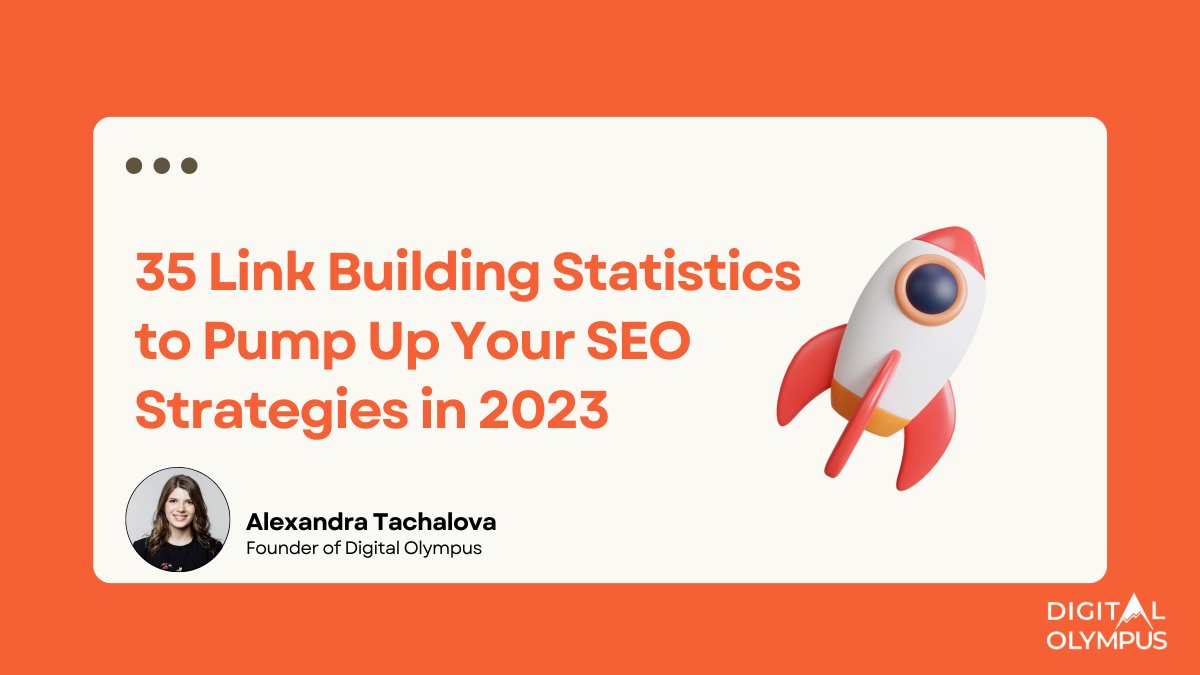 DigitalOlympus's tweet photo. Looking to pump up your #SEO strategies in 2023? 🚀
In our latest blog post, we've covered the best strategies & #linkbulding statistics from leading companies, such as @Moz, @ahrefs, @backlinko, @userp_io, and more. 📊
Check it out 👉🏻 https://t.co/Uk7ip7Jd7Z https://t.co/3e4rXpkJ1m