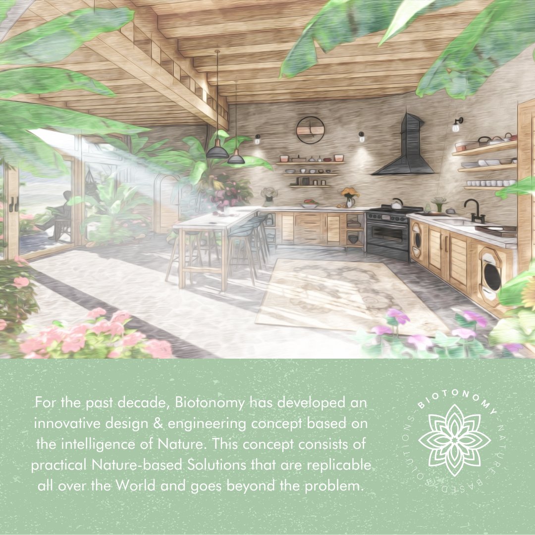 biotonomy's tweet photo. For the past decade, Biotonomy has developed an innovative design & engineering concept based on the intelligence of Nature. This concept consists of practical Nature-based Solutions that are replicable all over the World and goes beyond the problem.
#Biotonomy #bioengi https://t.co/vBO9SUvZvO