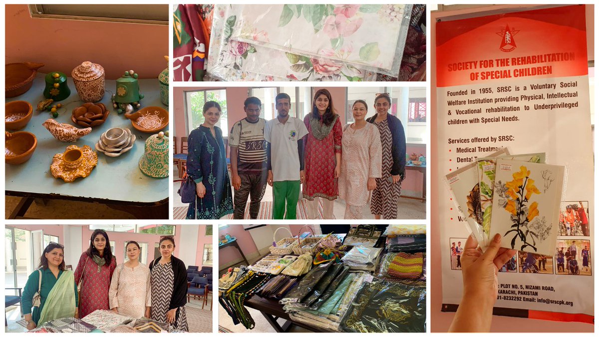 Image visited the Society for the Rehabilitation of Special Children (SRSC), one of the oldest local NGOs that cares for special needs children from underprivileged areas. 
We explored the beautiful work created by the mothers and children.
#PakistanKaImage