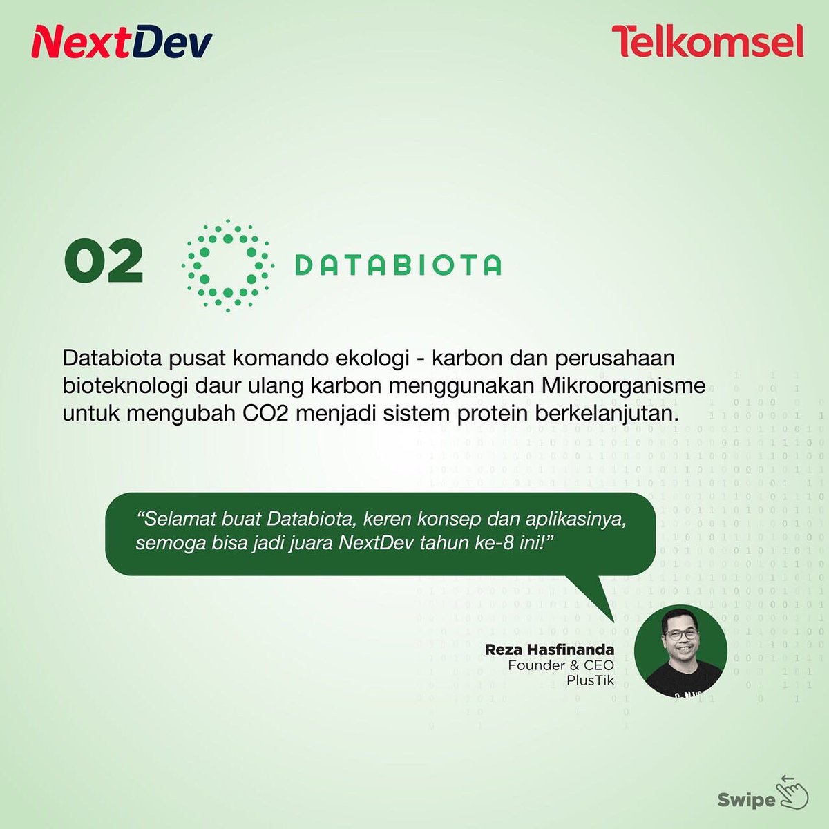 NextDev_id's tweet image. dan tentunya selamat juga untuk startup lain yang sudah ikut berpartisipasi.

Saksikan kembali keseruan Pitching NextDev Talent Scouting di youtube.com/watch?v=FDdNBR…

#NextDev #SustainBeyondExpectation #PitchingStartup #TalentScouting