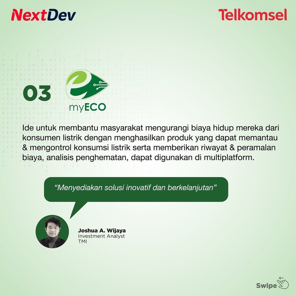 NextDev_id's tweet image. dan tentunya selamat juga untuk startup lain yang sudah ikut berpartisipasi.

Saksikan kembali keseruan Pitching NextDev Talent Scouting di youtube.com/watch?v=FDdNBR…

#NextDev #SustainBeyondExpectation #PitchingStartup #TalentScouting