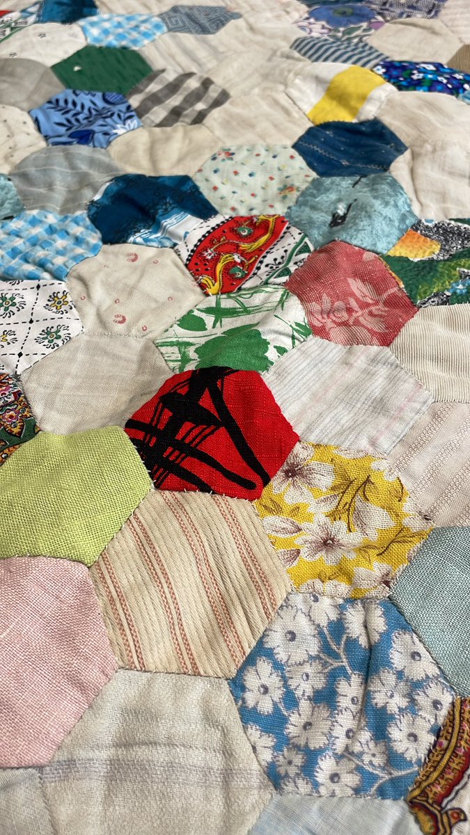 Just putting away some quilts <a href="/TheMERL/">The Museum of English Rural Life</a>. They were out for <a href="/plainstitchdeb/">Deb McGuire</a> last week and for a workshop led by <a href="/kate_powell__/">Kate Powell</a> at the weekend.