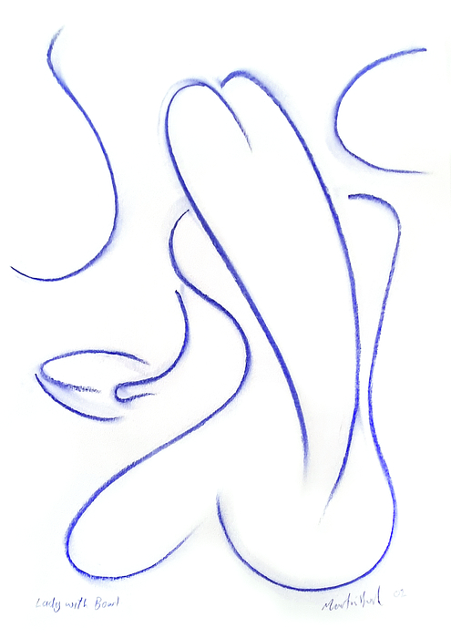 New artwork for sale! - "Lady with Bowl" - fineartamerica.com/featured/lady-… <a href="/fineartamerica/">Fine Art America</a>