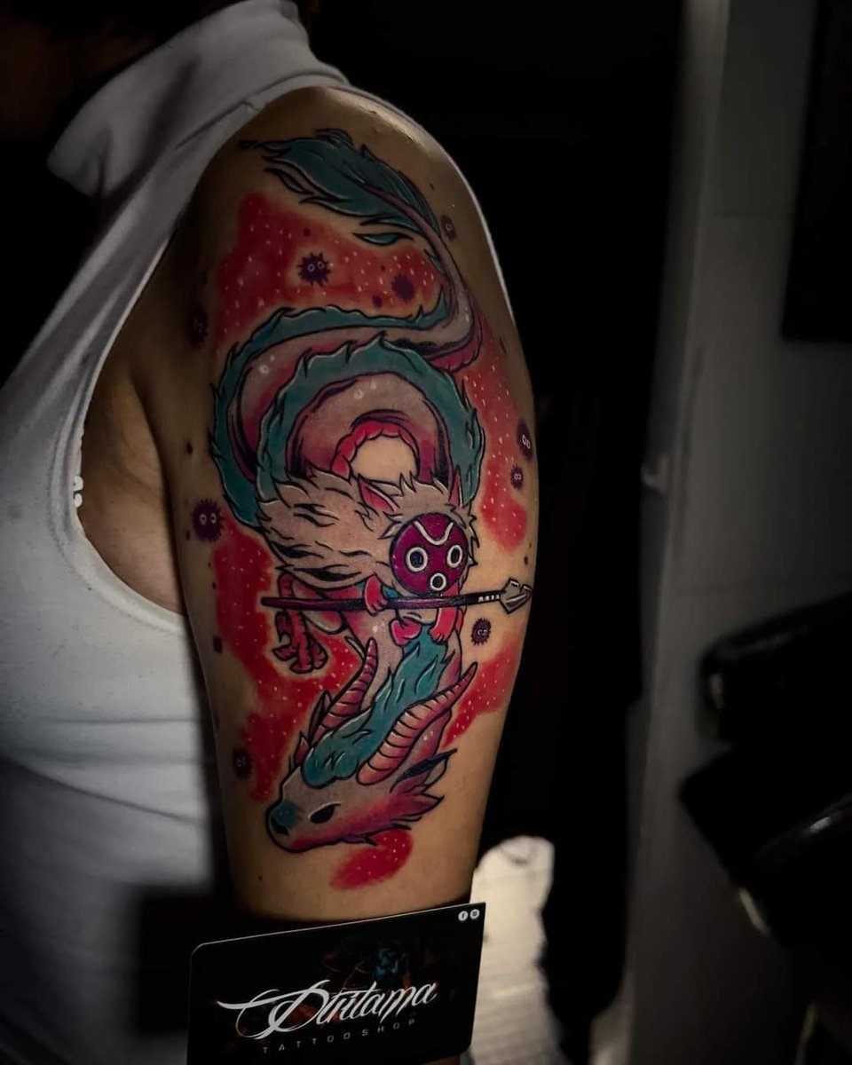 yopal_ink's tweet photo. Studio Ghibli Tattoo 💓
Citas y cotizaciones al wpp 3204448064 📱😈
#studioghibli #studioghiblitattoo #tattoo #TikTok #tattooart #colortattoo #tatuaje #anime #animetattoo #AnimeExpo #animegirl #animeconvention #AnimeArt #animetattooartist #tattooartist #tattooordie #ink #art https://t.co/uSOBZE9AGp