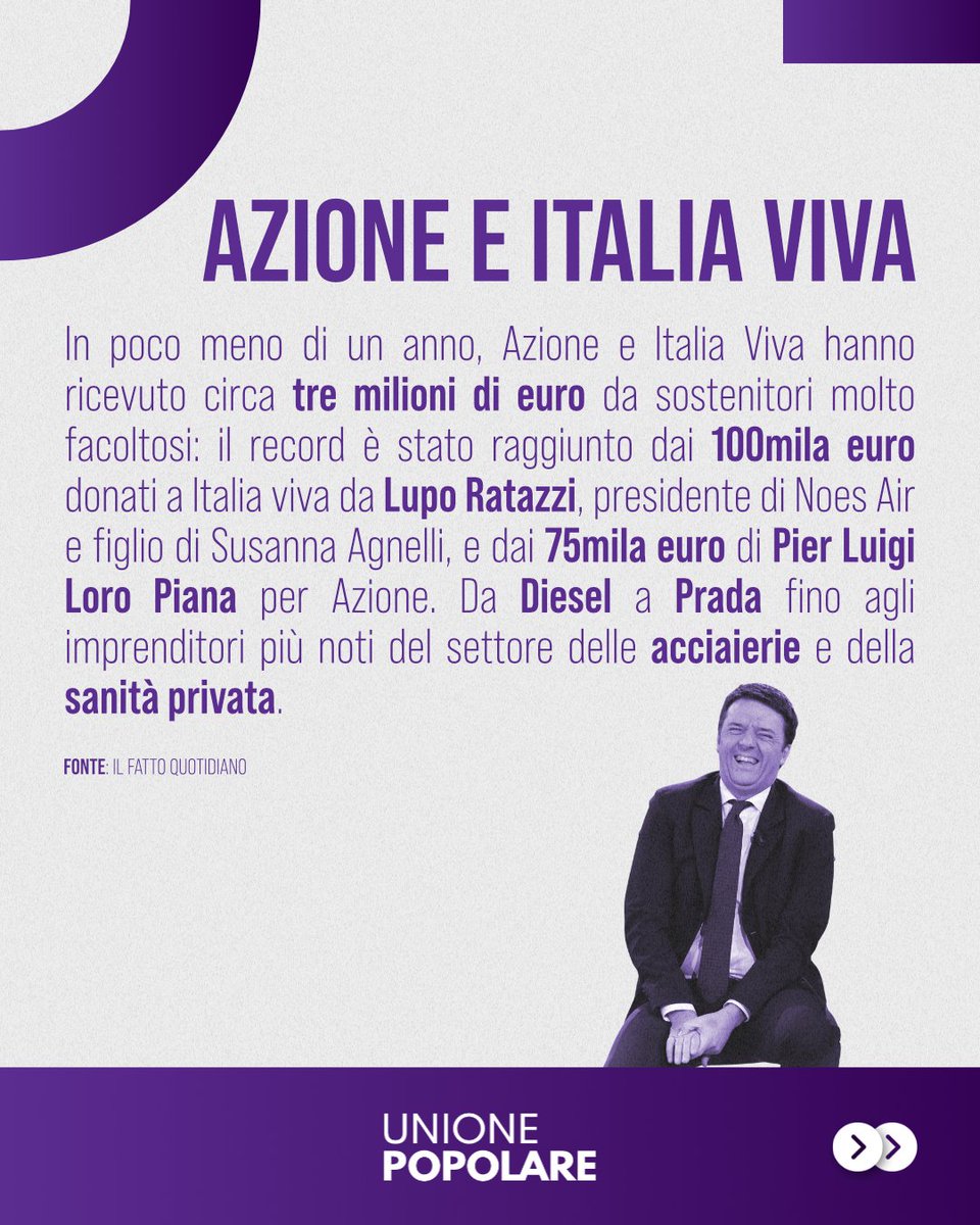 unione_popolare's tweet image. Vi siete mai chiesti quanti soldi hanno i partiti? E dove li prendono? #UnionePopolare si finanzia solo tramite voi, e gli unici interessi che difendiamo sono i vostri. Se vuoi darci una mano, ti spieghiamo tutto a questo link: bit.ly/campagnaUP