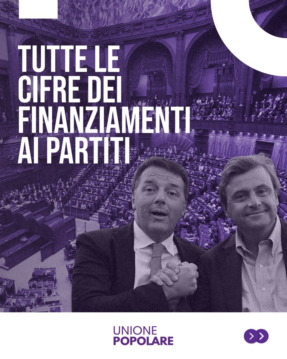 unione_popolare's tweet image. Vi siete mai chiesti quanti soldi hanno i partiti? E dove li prendono? #UnionePopolare si finanzia solo tramite voi, e gli unici interessi che difendiamo sono i vostri. Se vuoi darci una mano, ti spieghiamo tutto a questo link: bit.ly/campagnaUP