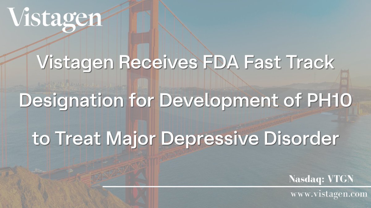 Vistagen tweet media