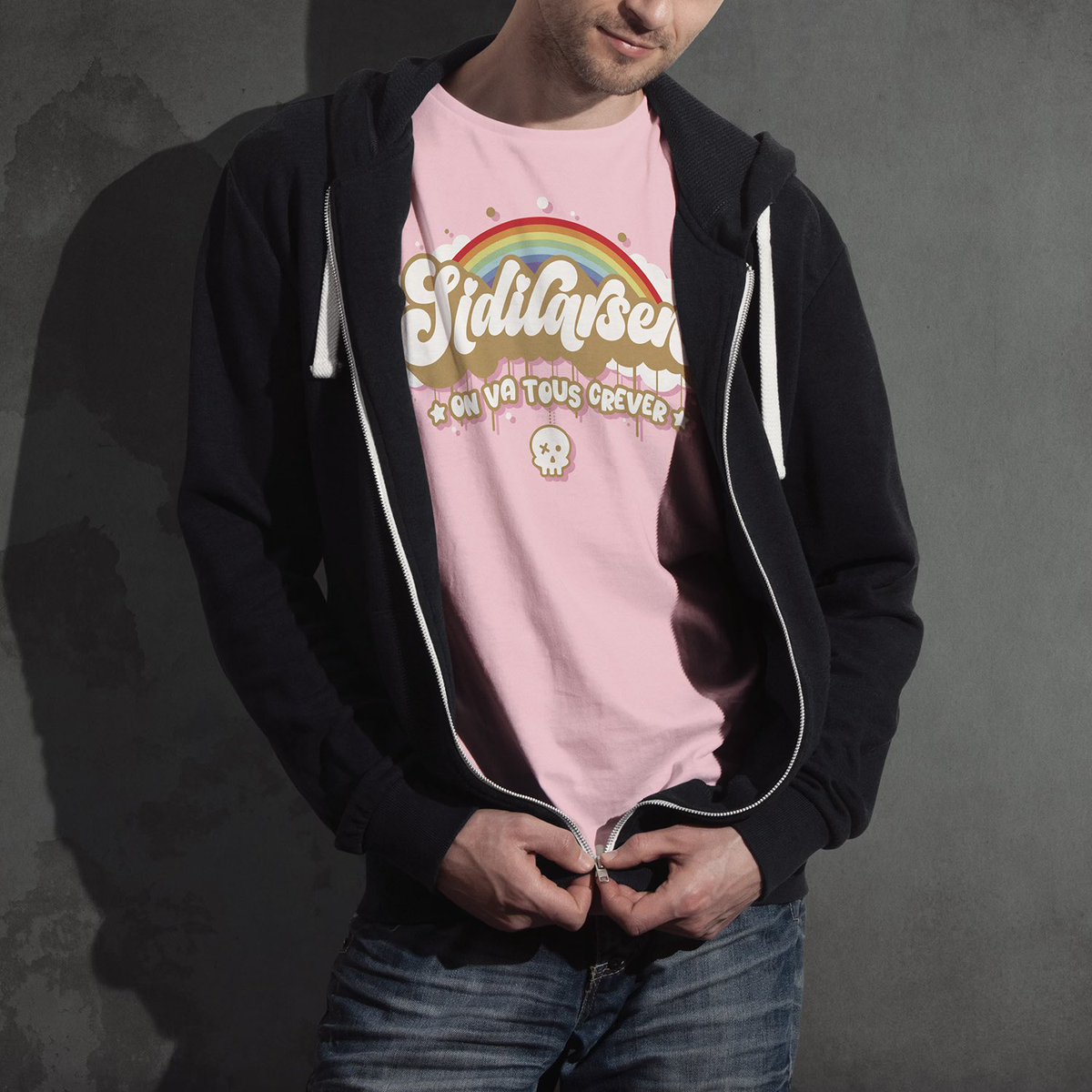 Sidilarsen's tweet photo. Parce qu’il fallait qu’on le fasse ! 😁
Nouveau t-shirt « Pink OVTC » sur le Sidistore ! 🌈💖
Artwork : @jouchlab
#sidilarsen #ovtc #merchandising #french #metalband https://t.co/YrphqE824f