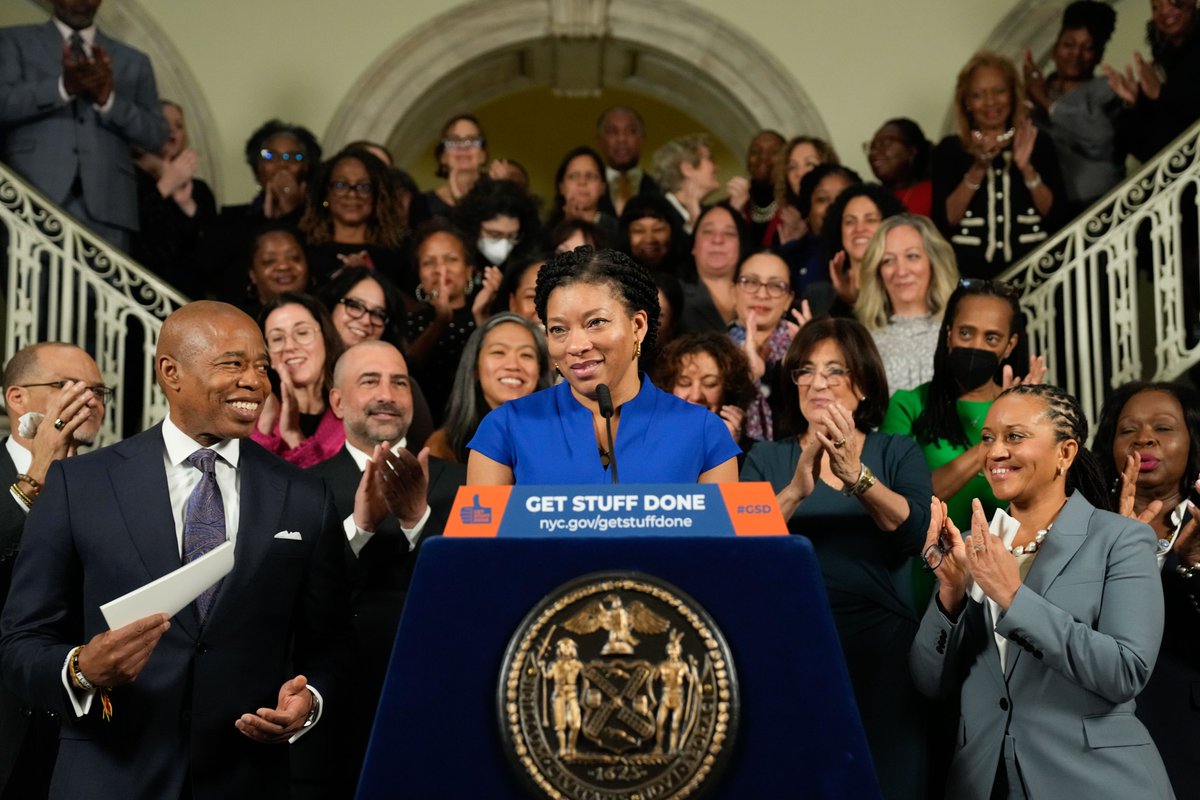 Sheena Wright and Camille Joseph Varlack have what it takes to serve the city that we all love as first deputy mayor and chief of staff. I trust them, I am confident in their skills and commitment, and I look forward to working with them to #GetStuffDone for every New Yorker.