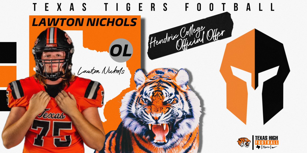 🚨OFFER ALERT🚨
2023 Lawton Nichols has picked up an offer from HendrixCollege <a href="/HendrixFootball/">#WeAreWarriors</a> 
 
#PTK  #RecruitTX