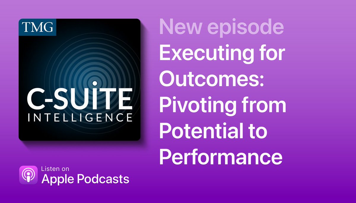 TheMilesGroup's tweet photo. On the new episode of #CSuiteIntelligence podcast, Stephen Miles and Taylor Griffin discuss the sudden shift to a performance-driven mindset.
Out now! #leadershiplessons https://t.co/mqW1yAU40d @CEO__Coach https://t.co/4ctVf8LYBO