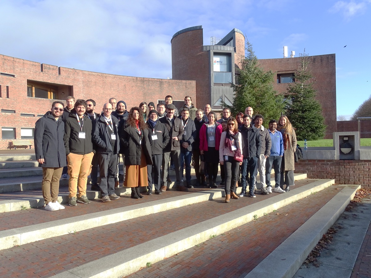 optaphi's tweet photo. The OPTAPHI network members are currently in @MTU_ie Cork, Ireland for the 3rd workshop on Applications of Advanced Spectroscopy and Integrated Photonics, hosted by @cappa_ie. Many thanks to all the external speakers at yesterday's session for their great talks! https://t.co/YO2LP7bTW0