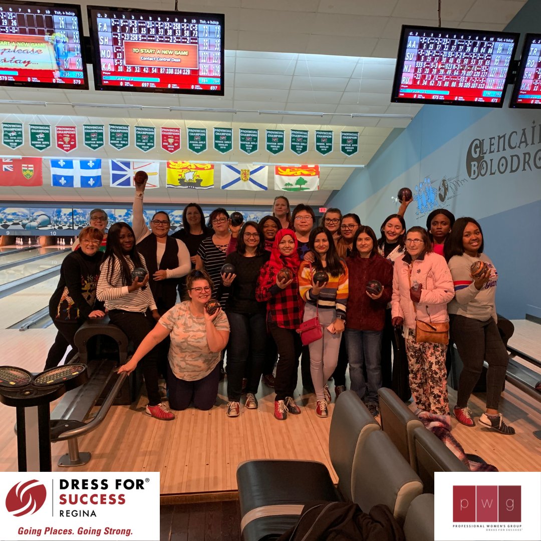 Last night, we held our annual Professional Women's Group Holiday party at Glencairn Bolodrome!
As a special gift, each PWG member in attendance received a generous gift from <a href="/Sobeys/">Sobeys</a> University Park.
Thank you to <a href="/Conexus_CU/">Conexus Credit Union</a> for your continued support.