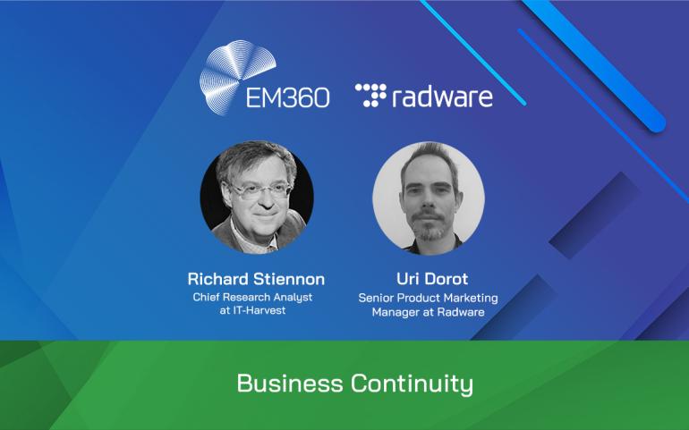 radware's tweet image. Learn why bot mitigation is key for application protection, by listening to this episode of the EM360 Podcast, as EM360 Partner Analyst, Richard Stiennon speaks to Radware's Uri Dorot. ow.ly/Cc0L50LU6VF
#podcast #botmitigation #applicationprotection