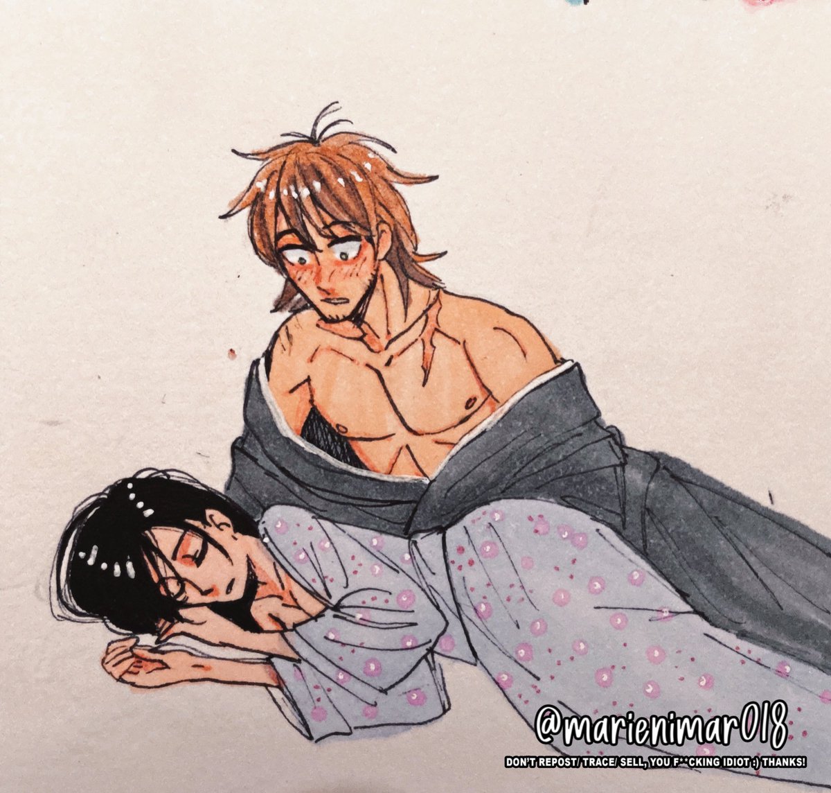 marienimar018's tweet photo. This reminded of this 💖 this is the a small continued part of another art i did 
#myart #jeankasa https://t.co/SWzBfWRW8m