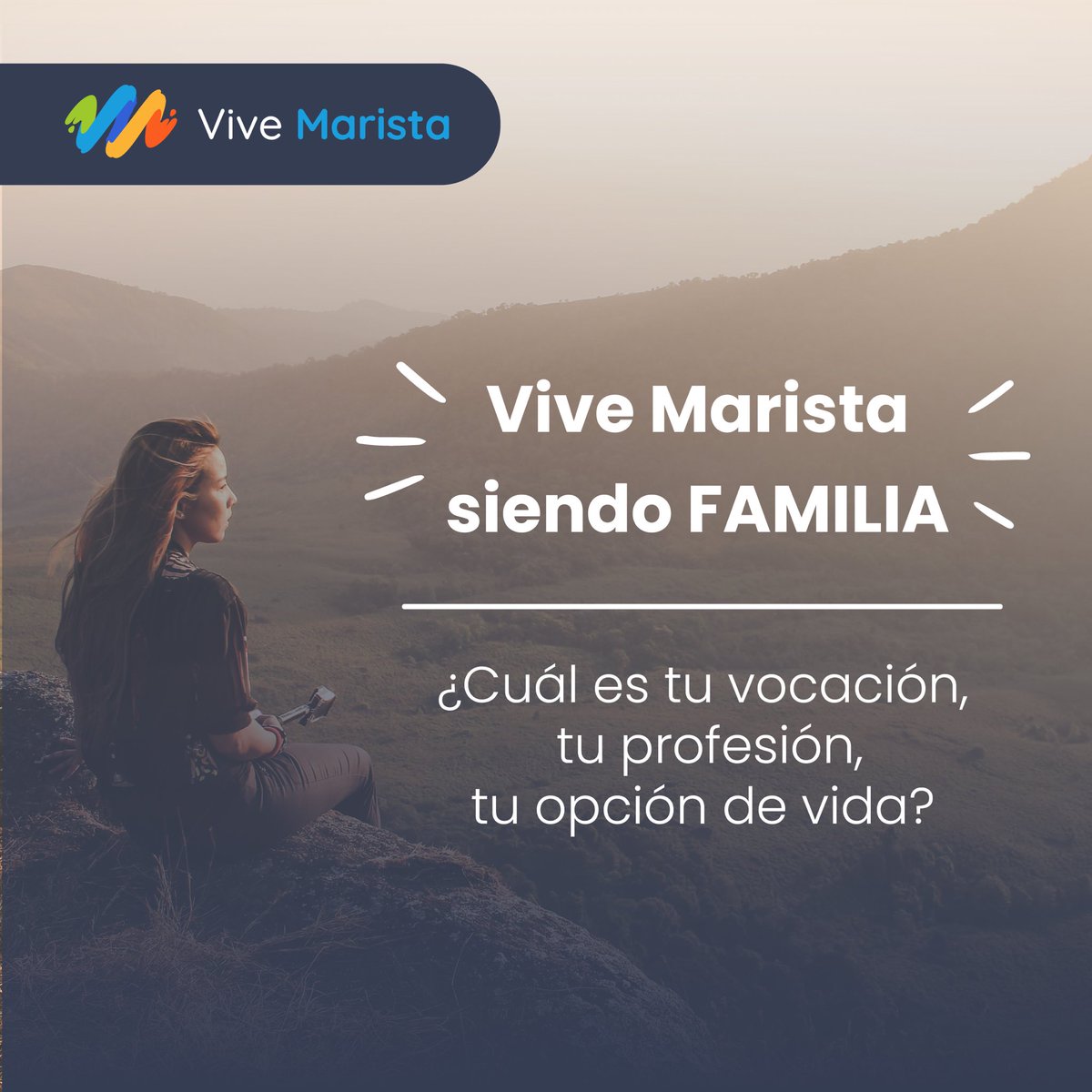 Vive Marista es una invitación a reconocer y revelar la conexión que cada una y cada uno está haciendo con Dios y el contexto que está pasando por cada historia personal. 

#ViveMarista
#SomosMaristas
#MaristasMéxicoCentral