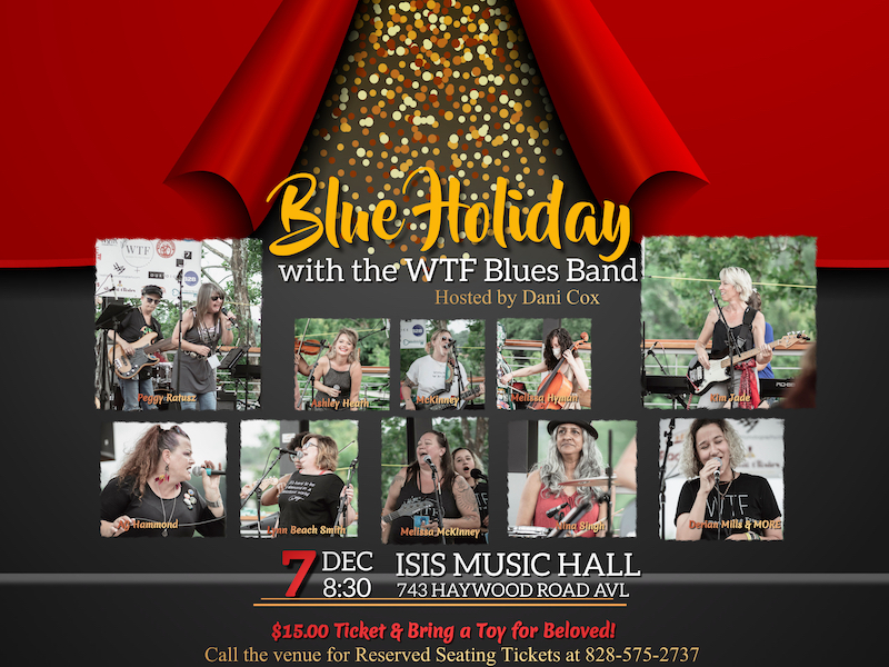ISISAsheville's tweet photo. Upcoming Concerts at Isis Music Hall - The Jake Eddy Trio, Blue Holiday with the WTF Blues Band, Asheville Sessions featuring Paula Hanke, The Matt Fassas Trip with special guests The Well Drinkers, The JackTown Ramblers, and Ana Egge.  https://t.co/nHba8Az7zH https://t.co/3YLApqY6sL