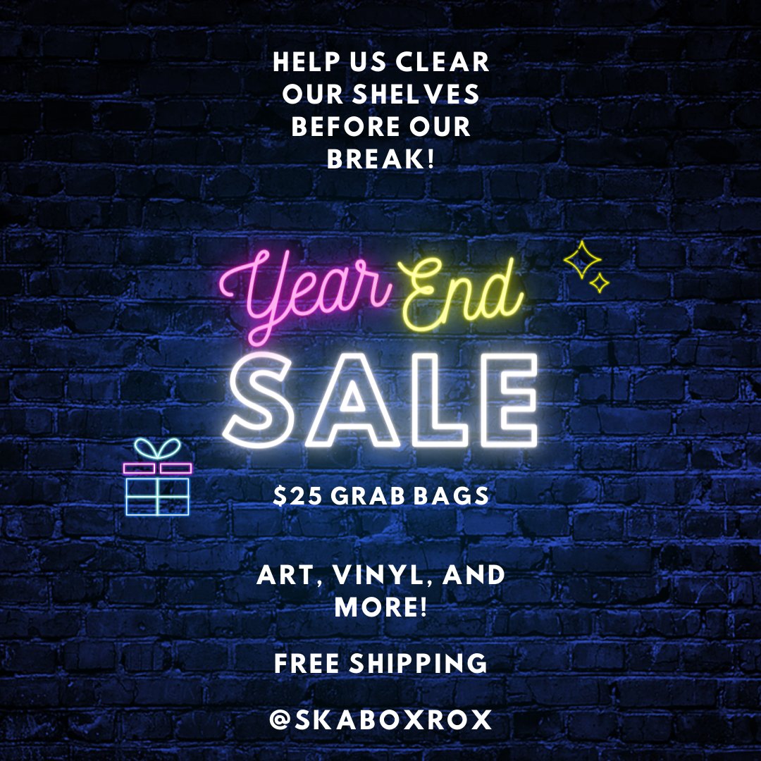 skaboxrox's tweet photo. Help us clear our shelves before we go on break! We are packing vinyl and all kinds of other goodies! $25 with free shipping, no commitments! 😜

#skapunk #ska #twotone #skacore #skadforlife #skalidays #holidays #twotonearmy #punkrock #skamusic #rudegirl #reggae #rocksteady https://t.co/7lW1OP08OR