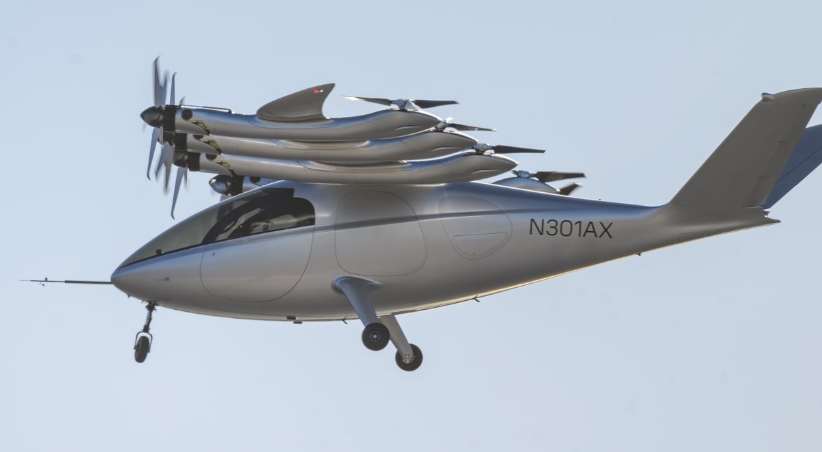 flyarcher's tweet photo. "The power required to fly Maker during wing-borne flight is about 3x smaller than during hover... critical to maximizing aircraft efficiency"

Read the technical breakdown of our first full transition flight from Archer Chief Engineer, Dr. Geoffrey Bower https://t.co/wQ0YSVfRFy https://t.co/0X2dOUMKQS