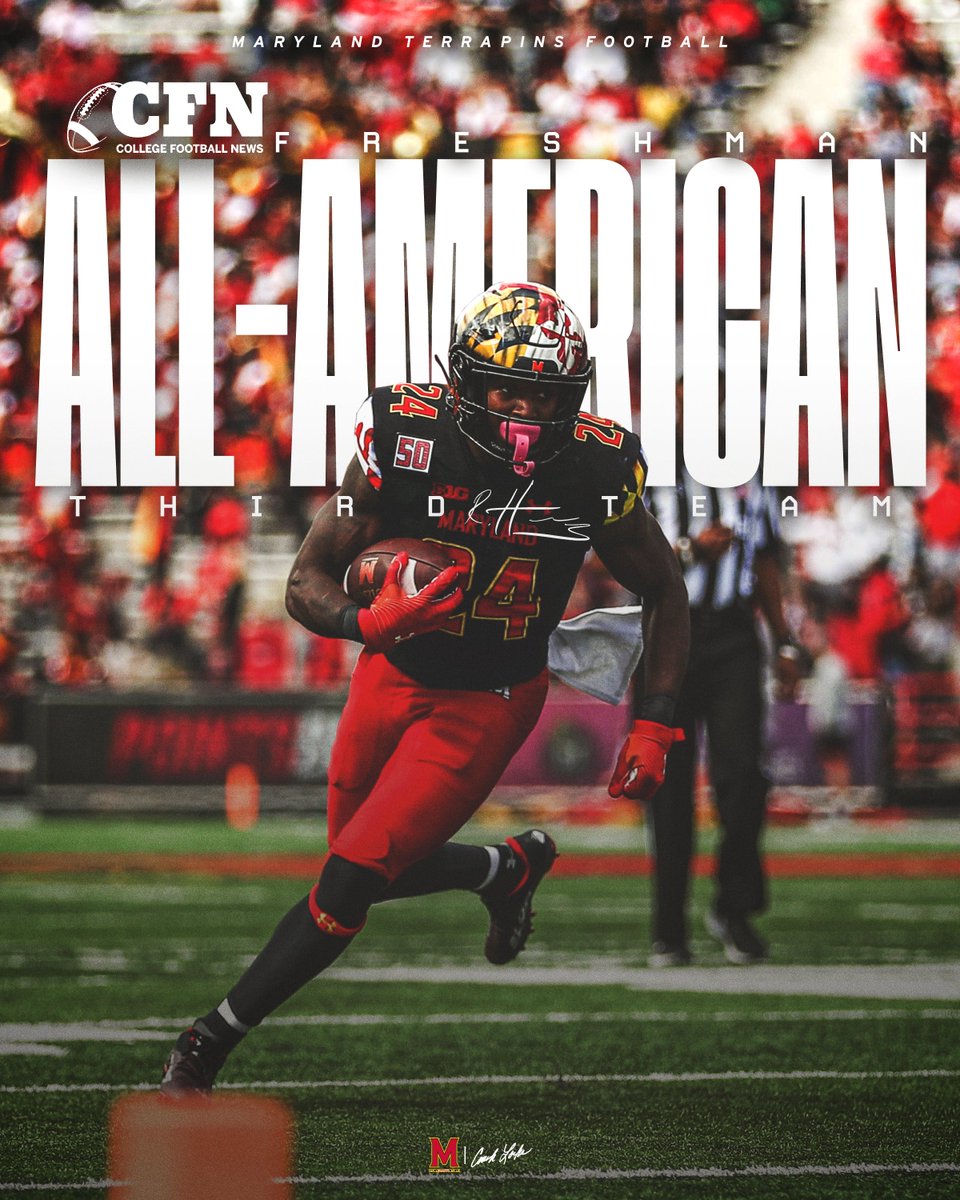 TerpsFootball's tweet image. The future is bright

@JaishawnBarham and @r_h3mby, Freshman All-Americans!

➡️ ter.ps/11hc