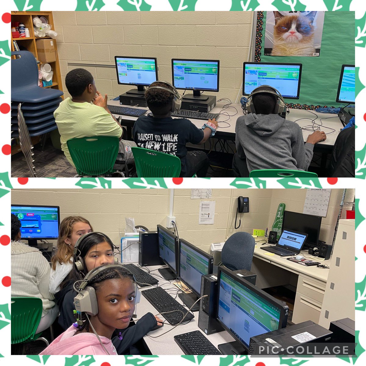 SarahGrahamPCSD's tweet image. Baggett ES 5th graders in Dr. Clements’ STEM class are getting Grinchy with their coding today! #HourOfCode2022 @pauldingboe #PaulingSTEM