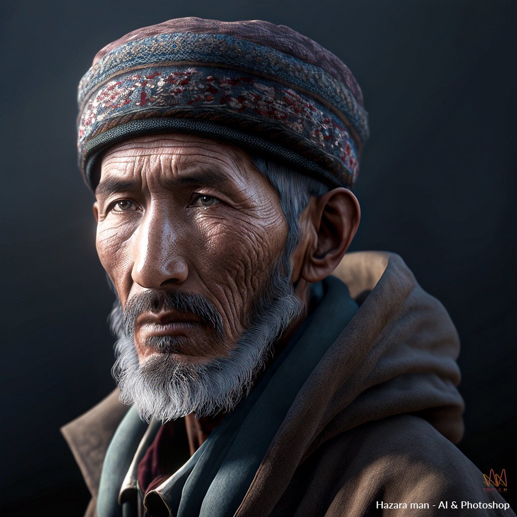 TripleM1902's tweet photo. بابهِ اَزره - نتیجه کار هوش مصنوعی با کمک فتوشاپ

#Hazara #Hazaras 
#StopHazaraGenocide https://t.co/U3xgw6oE2h