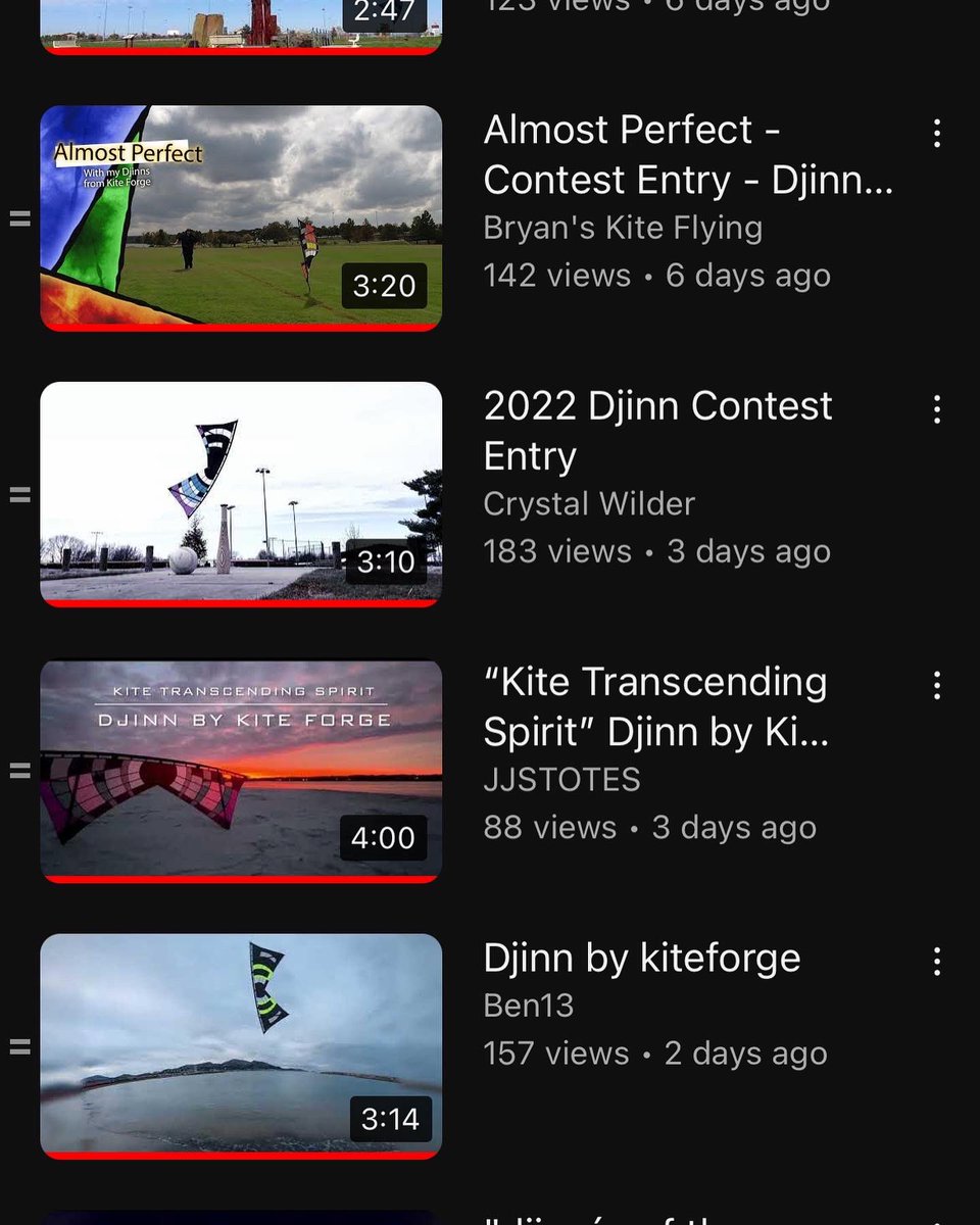 kiteforge's tweet image. We've seen lots of entries during the final week for a grand total of 15! 

We'll be taking a few days to review all the videos starting with a top 5 list, and then the final ranking of those 5. 😉

youtube.com/playlist?list=…