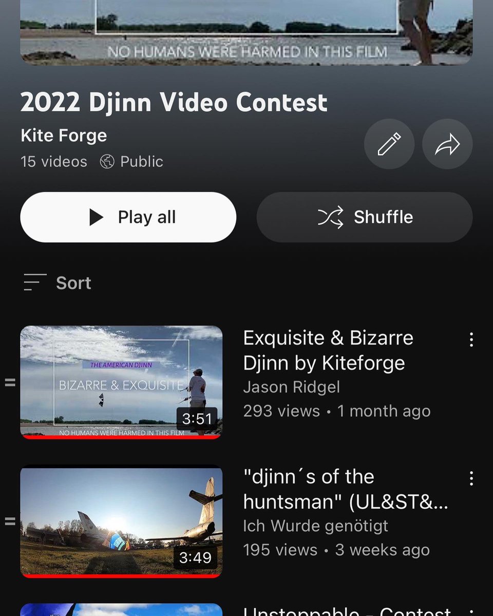 kiteforge's tweet image. We've seen lots of entries during the final week for a grand total of 15! 

We'll be taking a few days to review all the videos starting with a top 5 list, and then the final ranking of those 5. 😉

youtube.com/playlist?list=…