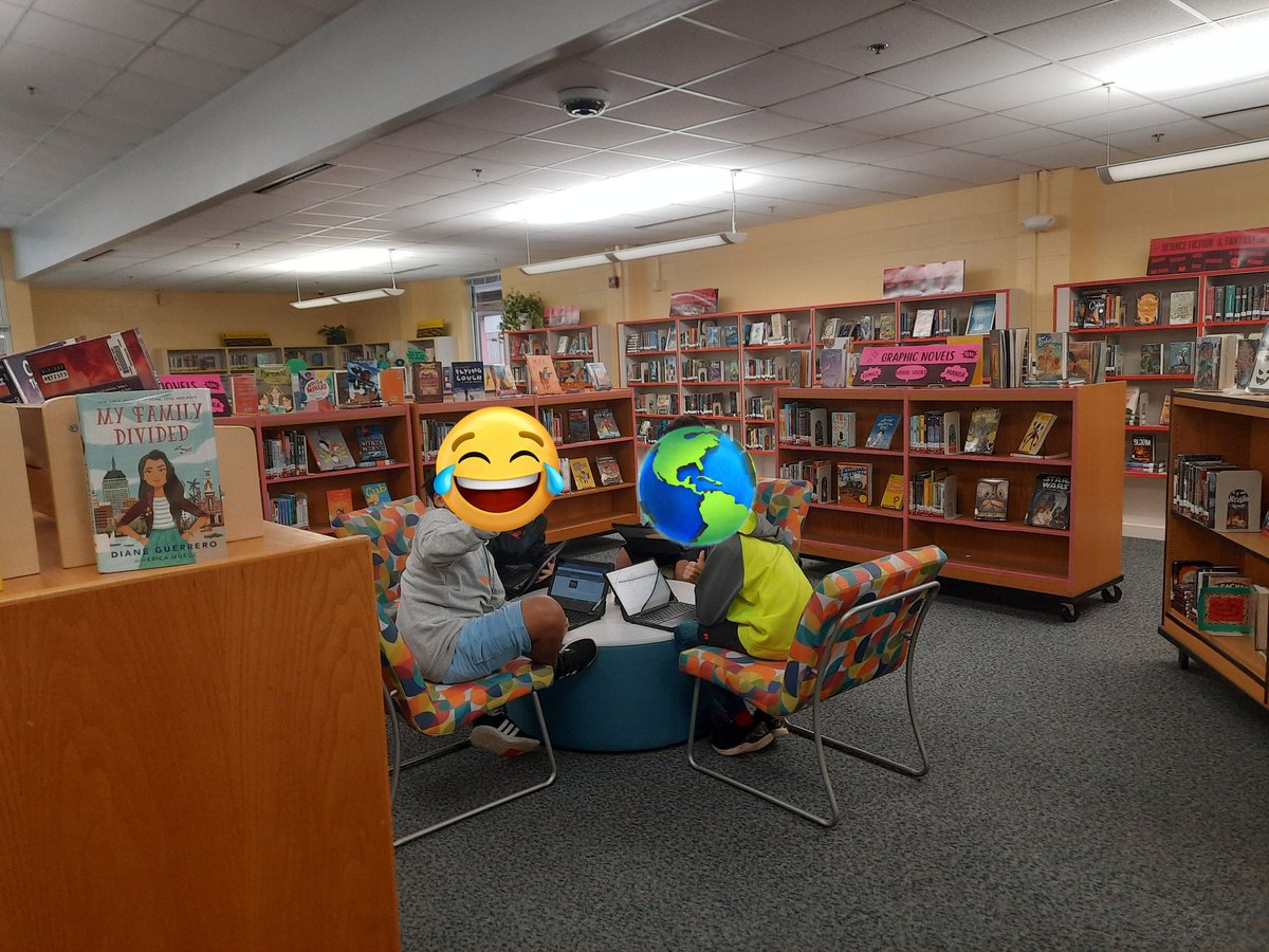 Ms.Waterman (She/Her) (@watermans_world) on Twitter photo Research Day 3- the work begins! After a brief check in as a group students spread out in the media center in some cozy spots (some with study buddie) and started to dive into their research and notes! Happy researching to all! <a href="/koalasrule1/">Kimberly Perez</a> <a href="/librarianac/">Anna-Claire Bousquet</a> #eastcarymiddleschool Research Day 3- the work begins! After a brief check in as a group students spread out in the media center in some cozy spots (some with study buddie) and started to dive into their research and notes! Happy researching to all! <a href="/koalasrule1/">Kimberly Perez</a> <a href="/librarianac/">Anna-Claire Bousquet</a> #eastcarymiddleschool