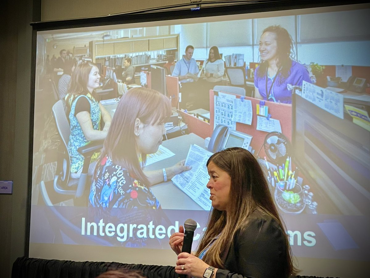 GatewayMedic's tweet photo. #MelissaMerrick from @SCFNuka speaking on #proxemics which help care teams improve their #relationality and #efficacy #highfunctioningteams #ihiforum #primarycare #hcldr #IHIforum https://t.co/B1nA9PaF0A