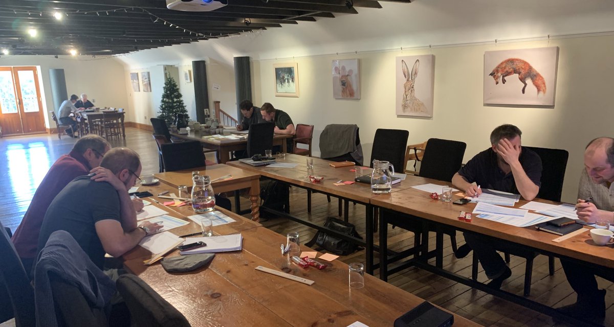 JulieAnnClark2's tweet photo. Brilliant breakout session at the Angus ABG #farmbench meeting today! A full range of discussions around simplifying systems, succession, work/life balance and fert usage & costs. Thanks @BalmakewanFarm for great hospitality #measuretomanage @AHDB_Scot @AHDB_Cereals https://t.co/icvpxJDdC1