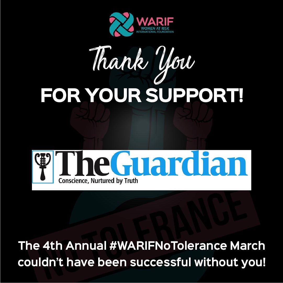 WARIF_NG's tweet photo. We say a BIG thank you to our partners and sponsors for their support and kind donations towards the success of the 4th Annual 2022 WARIF No Tolerance March!
@GuardianNigeria @bellanaija @YNaija @Primebusinessin
#NTM2022 #NoToleranceMarch #16daysofactivism https://t.co/7fO5Vb3oki