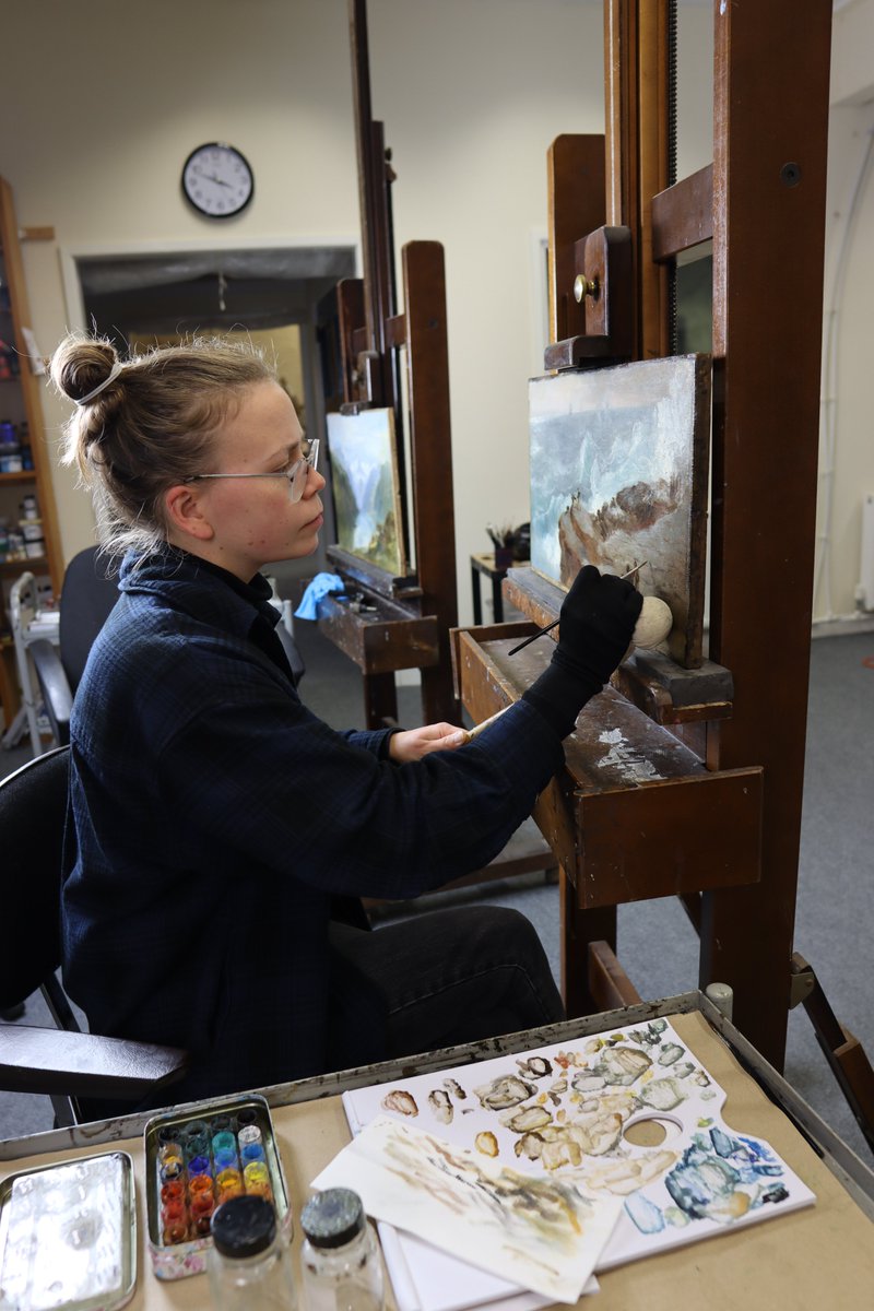 SheffMuseums's tweet photo. Revealed 👀 a selection of artworks in the city’s collection conserved by @ckconservation. Their conservation shows the true beauty and drama of these landscapes.

See them in From Sky to Sea: Artists and Water

🔗 https://t.co/EOWFEjhMIU https://t.co/QUSt4Efdo9