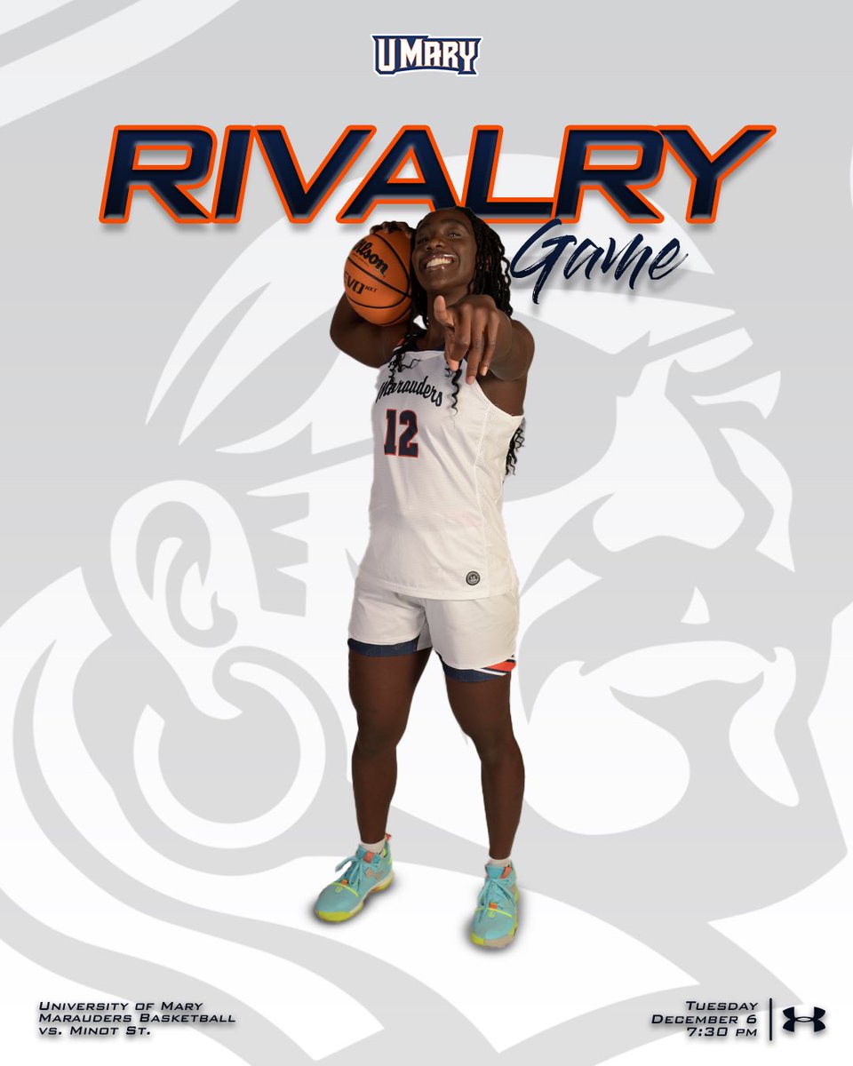 UMaryWomenBball's tweet photo. 🚨GAME DAY🚨 Tip off at 7:30pm CST TONIGHT against the team up north 🔶🏀🔷

📺: https://t.co/ujBraMdvLO

#HooksUp #LND #LifeatMary https://t.co/yVPH4bttz1
