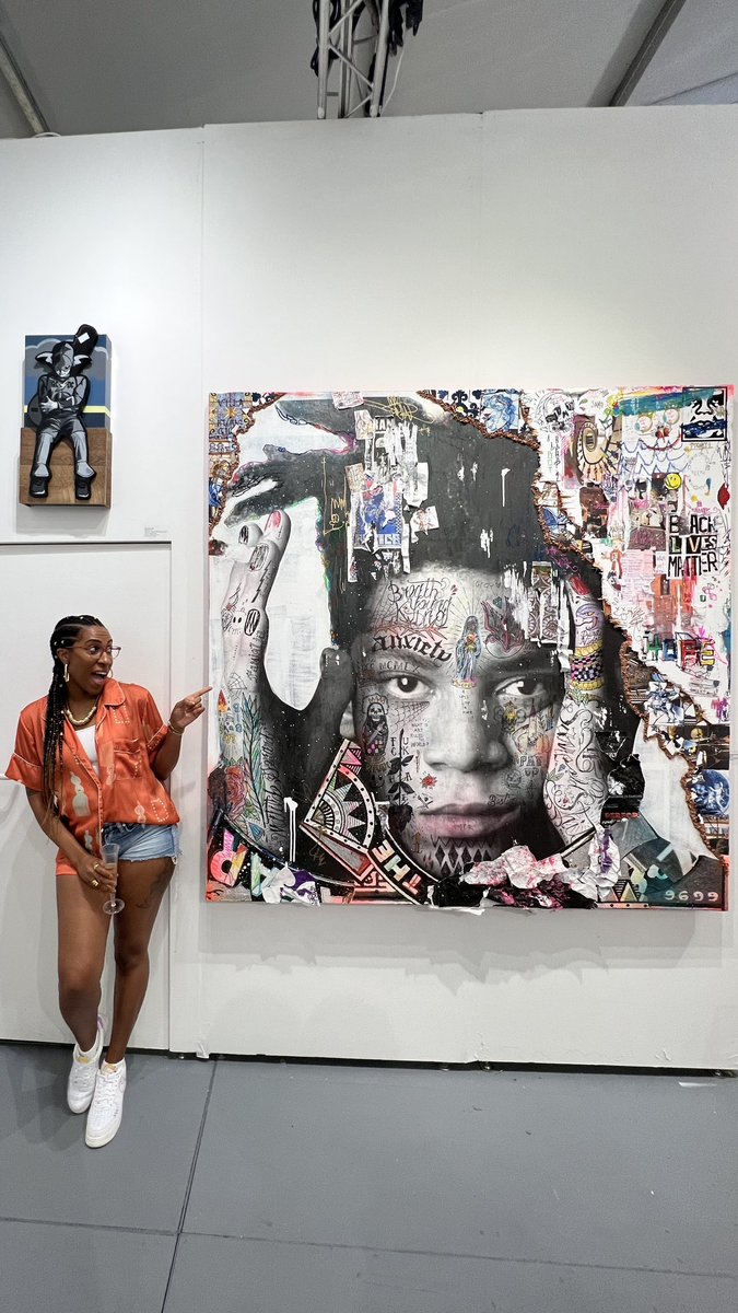 - Spent the weekend at <a href="/ArtBasel/">Art Basel</a> &amp; I was completely floored by all the dope art that was at my fingertips. #ArtBaselMiami #Recap