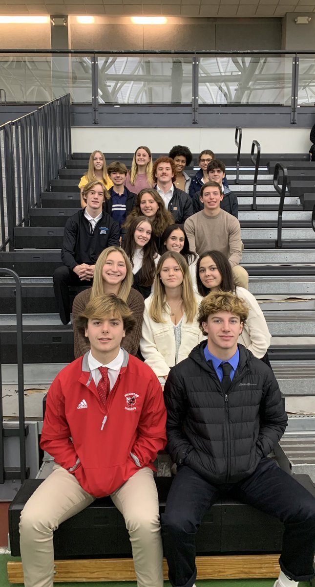 Our 🅱️ Winter Captains had a great experience this morning at the <a href="/SCCcommissioner/">Al Carbone, SCC Commissioner</a> Captains Council.

A big thank you to Coach Papale of @FPrepAthletics for his powerful words to our student-athletes as well as all of the staff who made this opportunity possible! 

<a href="/BHS_Hornets/">Branford High School</a>