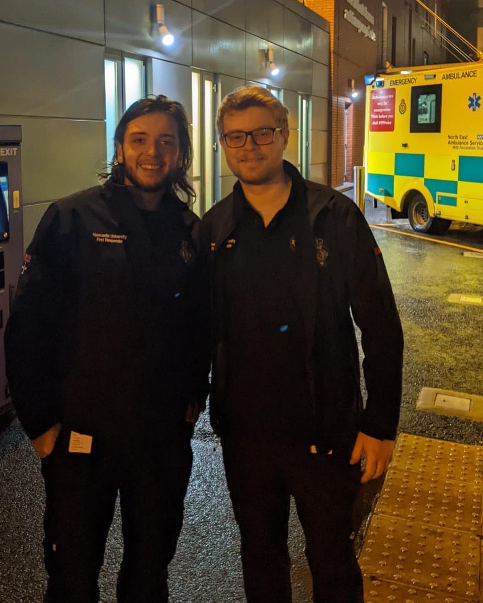 Meet some more of our new first responders 🚑

🚨 Celine &amp; Ellie, mentored by Ciaran, who completed an amazing 5 jobs 

🚨 Rob &amp; Harry, mentored by Katie, who attended to an equally impressive 4 jobs 

Well done team, and welcome onboard! 😄