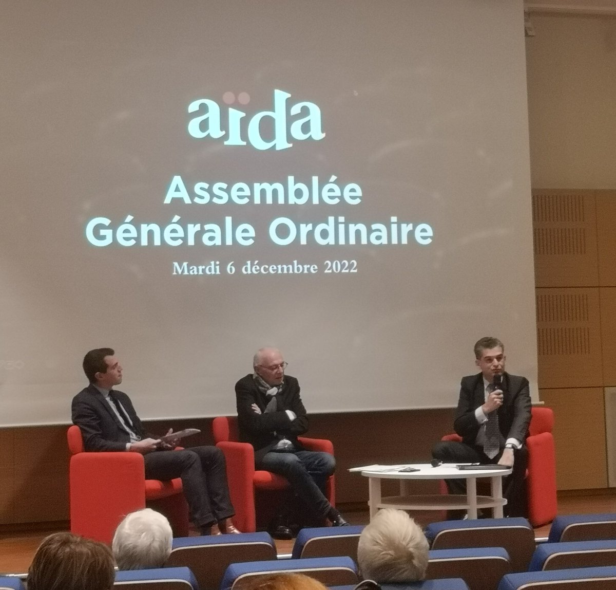 34eme AG de l'association Aïda <a href="/aida_asso/">Association Aïda</a>, le club des partenaires de l'<a href="/ONCT_Toulouse/">Orchestre national du Capitole</a>, présidée par Pierre D'Agrain. #musique #opera #Toulouse #capitole