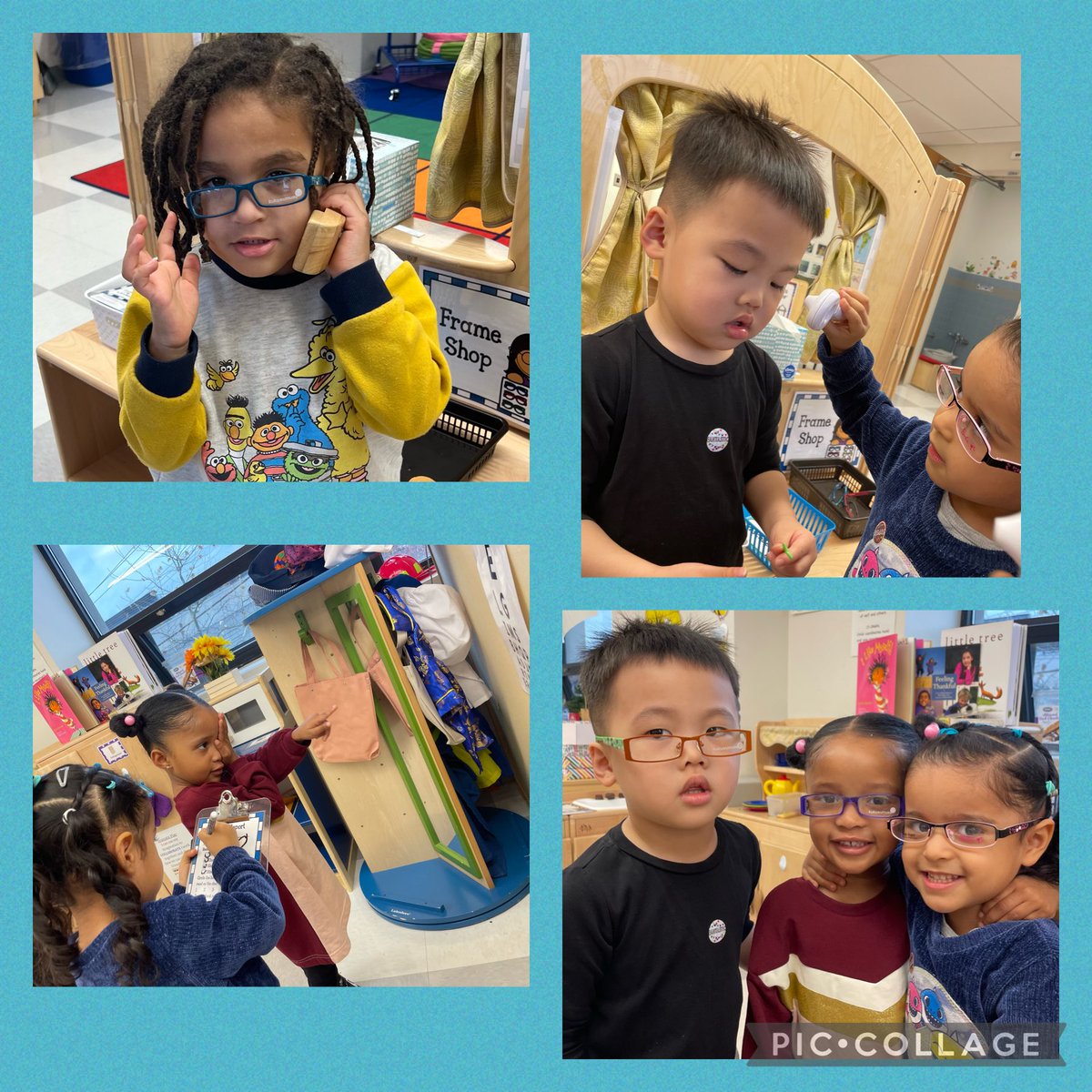 D31BeeHiveSI's tweet photo. Be sure to call 3K-4 at #Ebbits for your annual eye exam๐๐#3KExplorations #DramaticPlay @DrJoyAbrams @AP_JelaniMiller @DrMarionWilson @CSD31SI @NYCSchools https://t.co/JQzudI99HJ