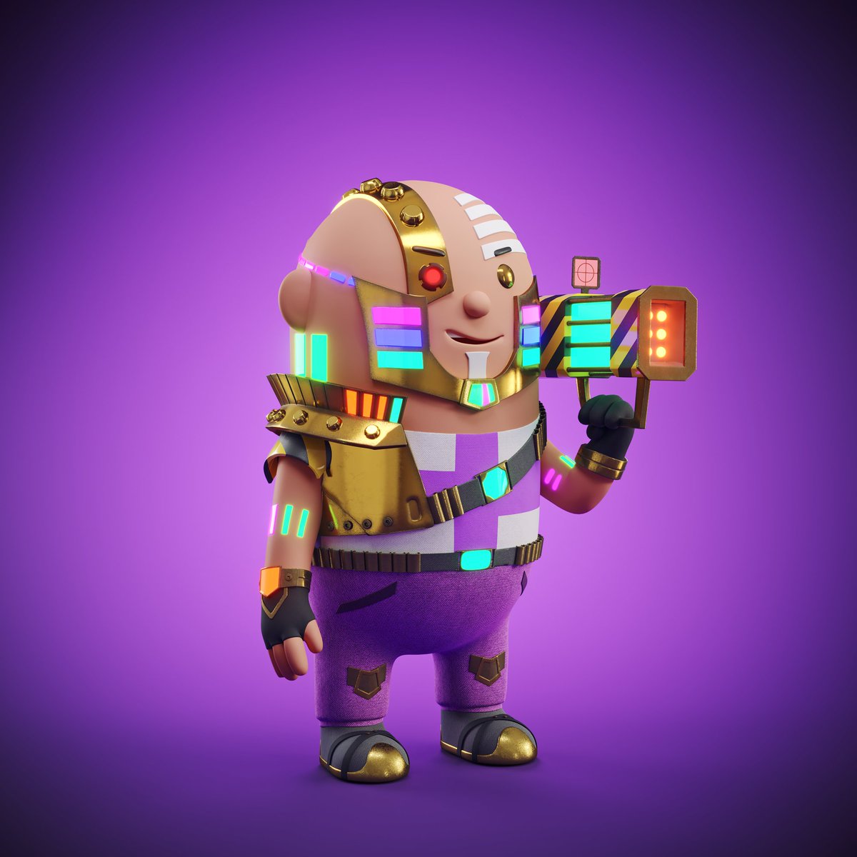 😎New #NFT Drop on <a href="/opensea/">OpenSea</a>

FingerX #534 - Сommando
Section: Cyber
bit.ly/3FtOzvA

Join Discord: discord.gg/ref4txHXcS

Collection: opensea.io/collection/fin…

#NFTCollection   #NFTdrops  #FingerX #nftcollector   #NFTsales  #NFTartists   @Twitter