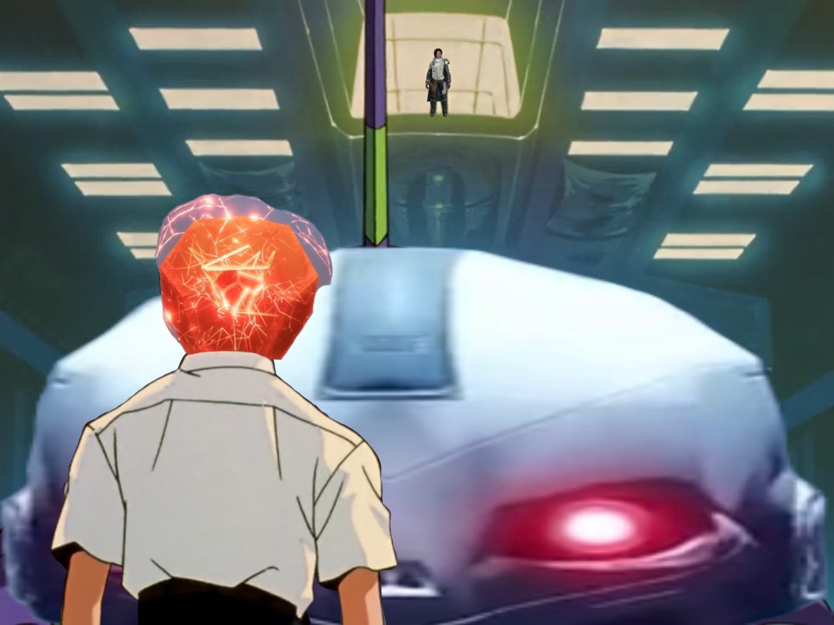 T0rchCr4ft's tweet photo. Ana: βGet in the robot, Redβ
#destinythegame #destinymeme #seasonoftheseraph #season19 #rasputin #anabray #Evangelion https://t.co/zUDA4OBd0D