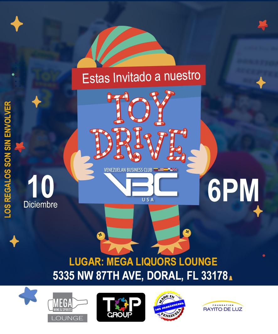 venbc's tweet image. Ven y participa en el Toy Drive del VBC USA, este Sábado 10 de Diciembre. Trae un juguete para donar. Para más información: conta.cc/3HfeQPj
conta.cc/3uqz7Km