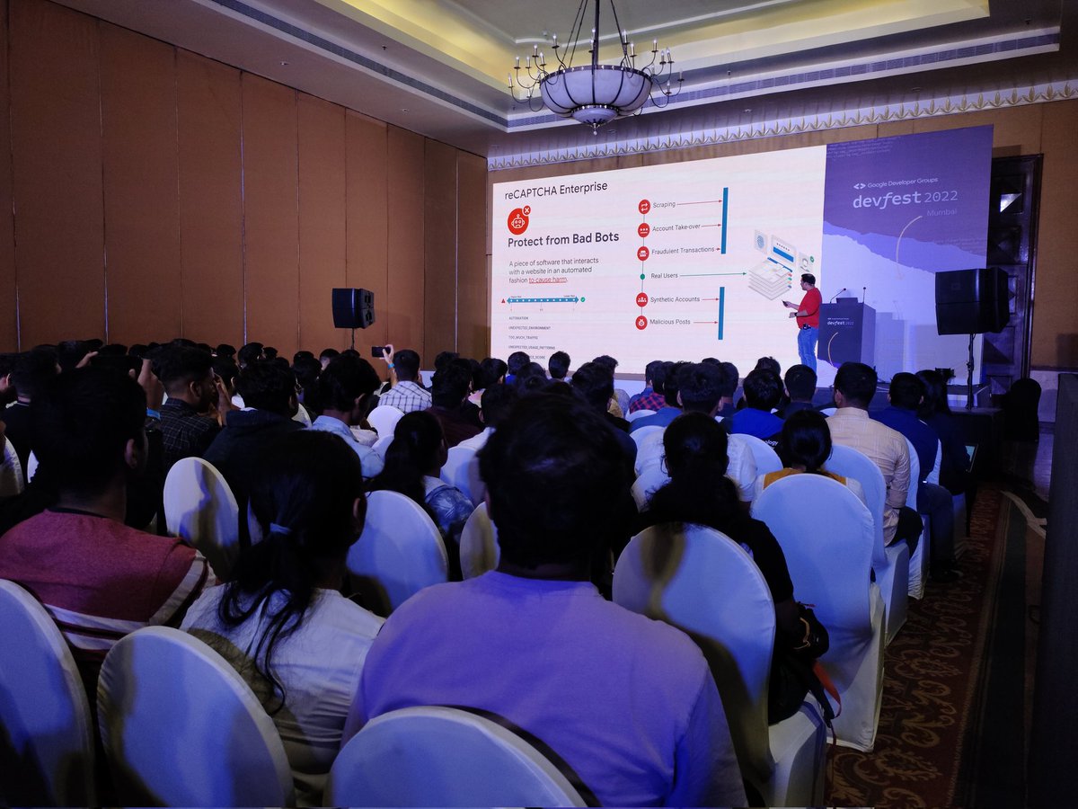 Krithikaa_18's tweet photo. Had great time volunteering in devfest 2022!
Got to network with amazing minds โจ
@gdgmad
#Mumbai
#CalledInSick https://t.co/rCl5wXiBOZ